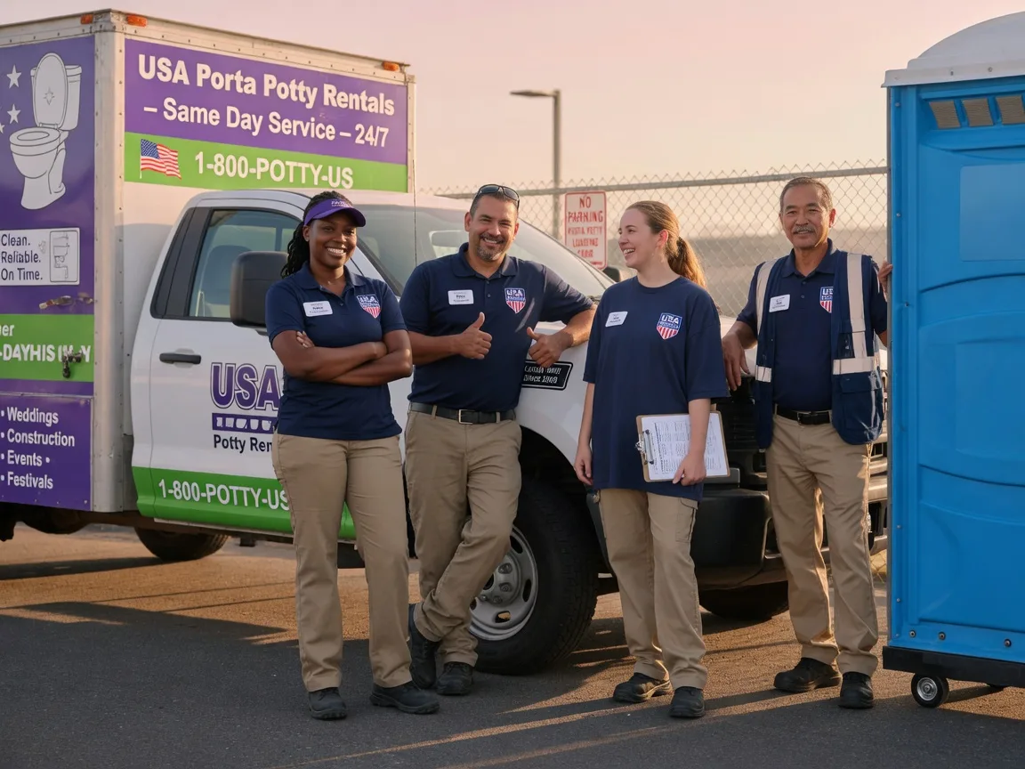 Porta Potty Rental company in Turkey, NC